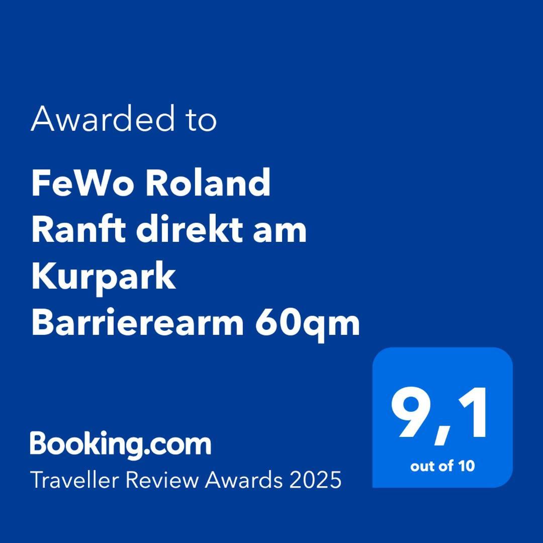 Fewo Roland Ranft Direkt Am Kurpark Barrierearm 60Qm Бад-Ельстер Екстер'єр фото